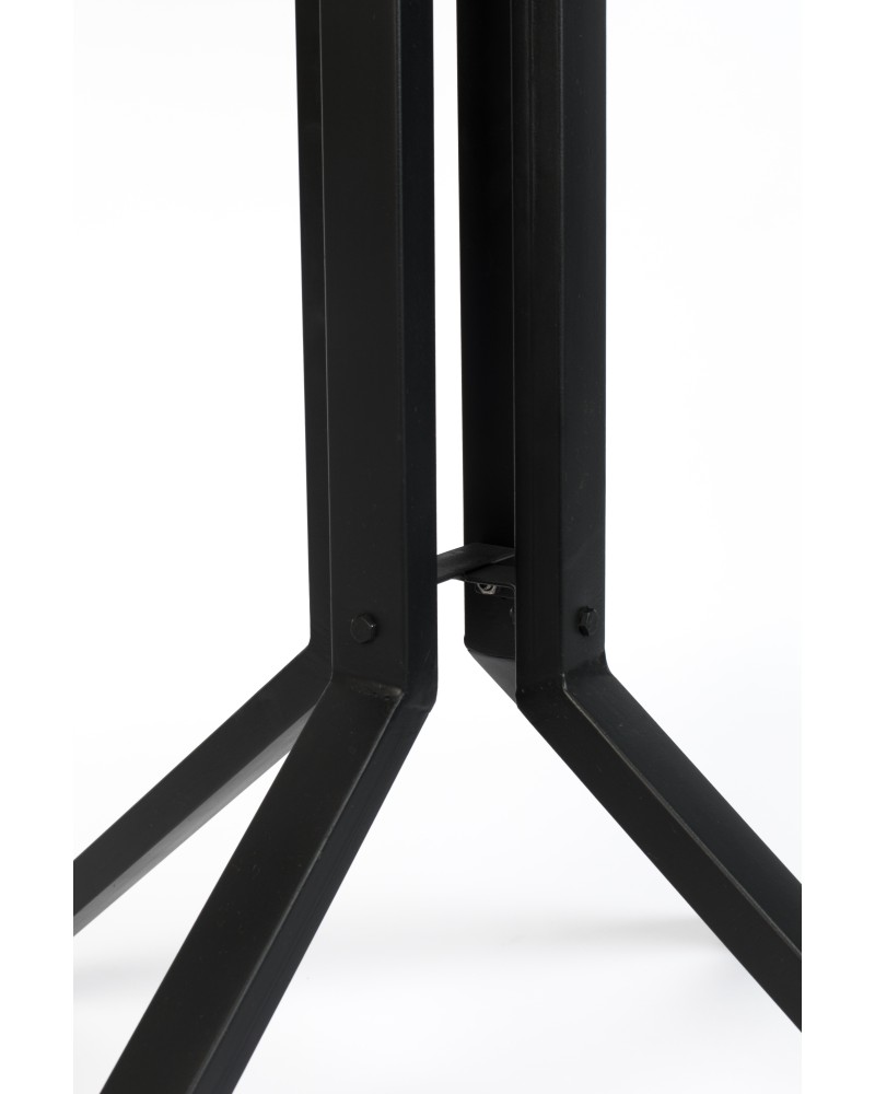 MAZE SQUARE Table | Black