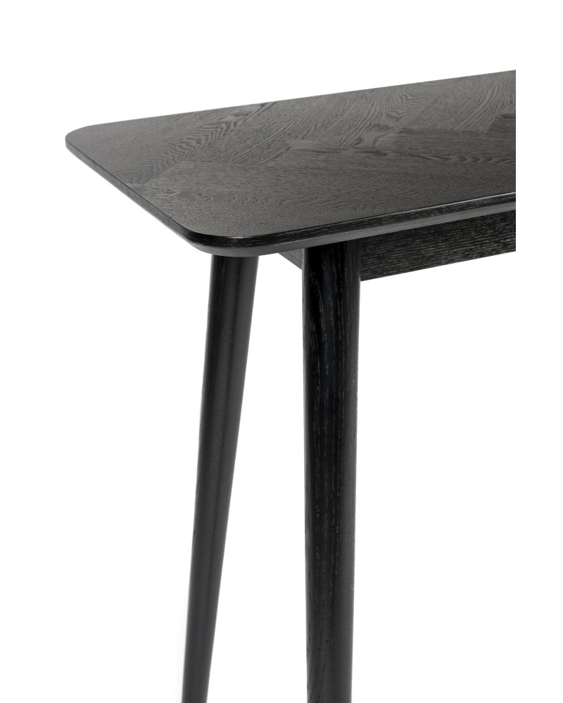 FABIO Console Table 120x40cm | Black