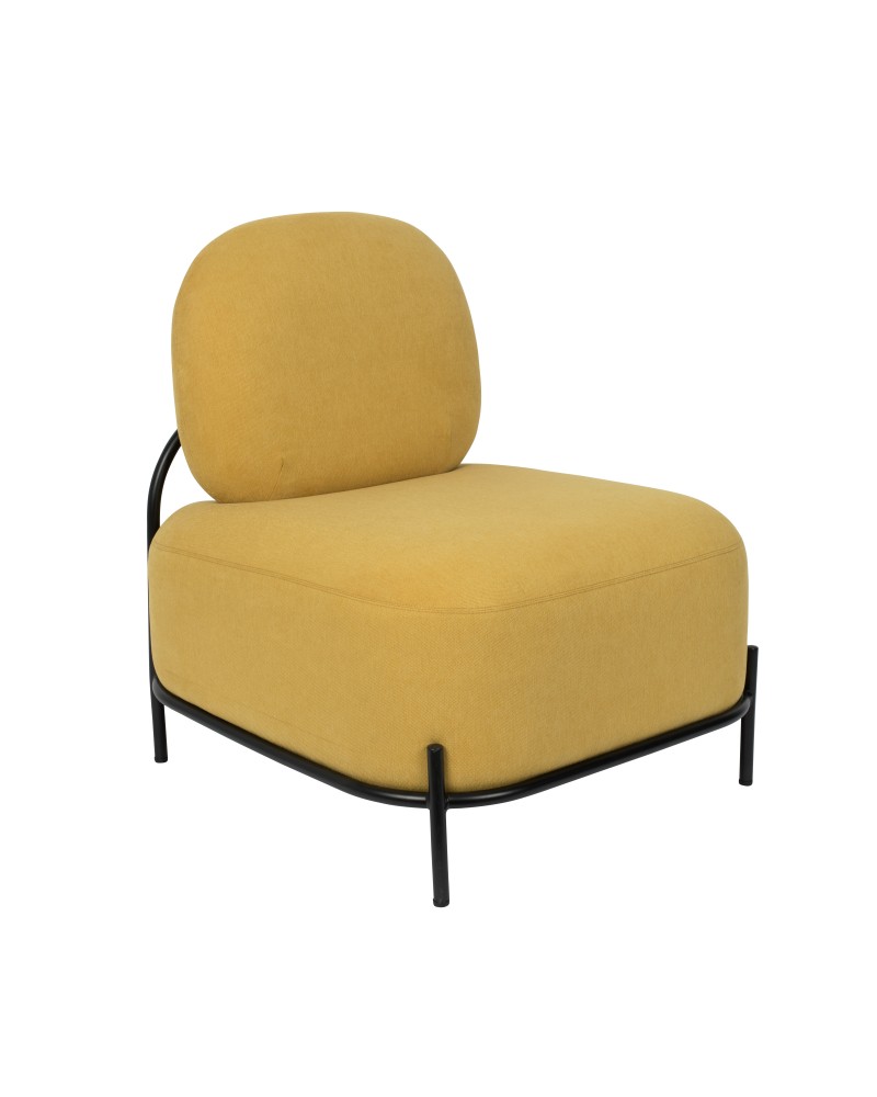 POLLY Lounge Chair | Yellow