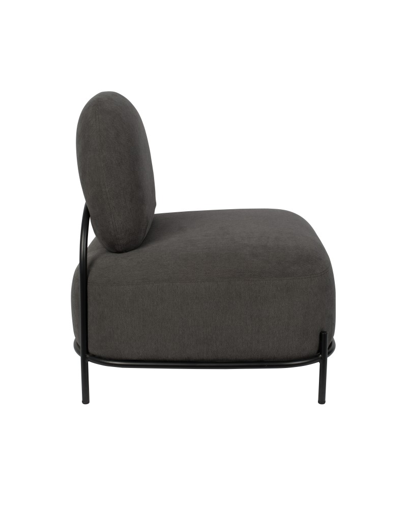 POLLY Lounge Chair | Grey