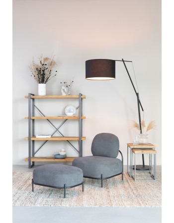 POLLY Lounge Chair | Grey