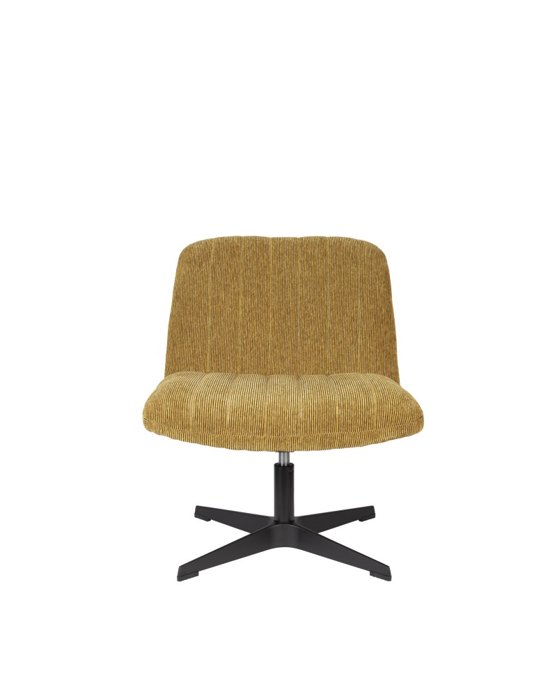 BELMOND Lounge Chair | Rib ochre