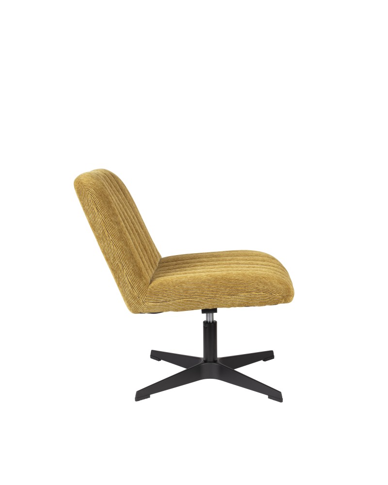 BELMOND Lounge Chair | Rib ochre