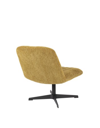 BELMOND Lounge Chair | Rib ochre