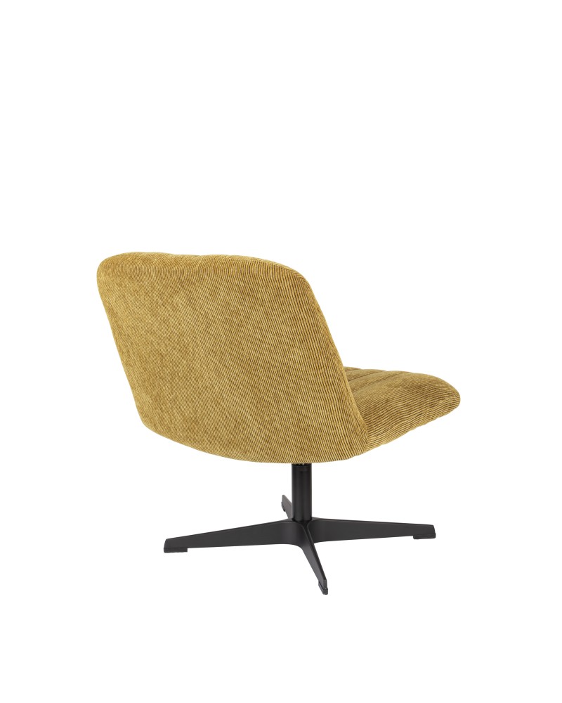 BELMOND Lounge Chair | Rib ochre