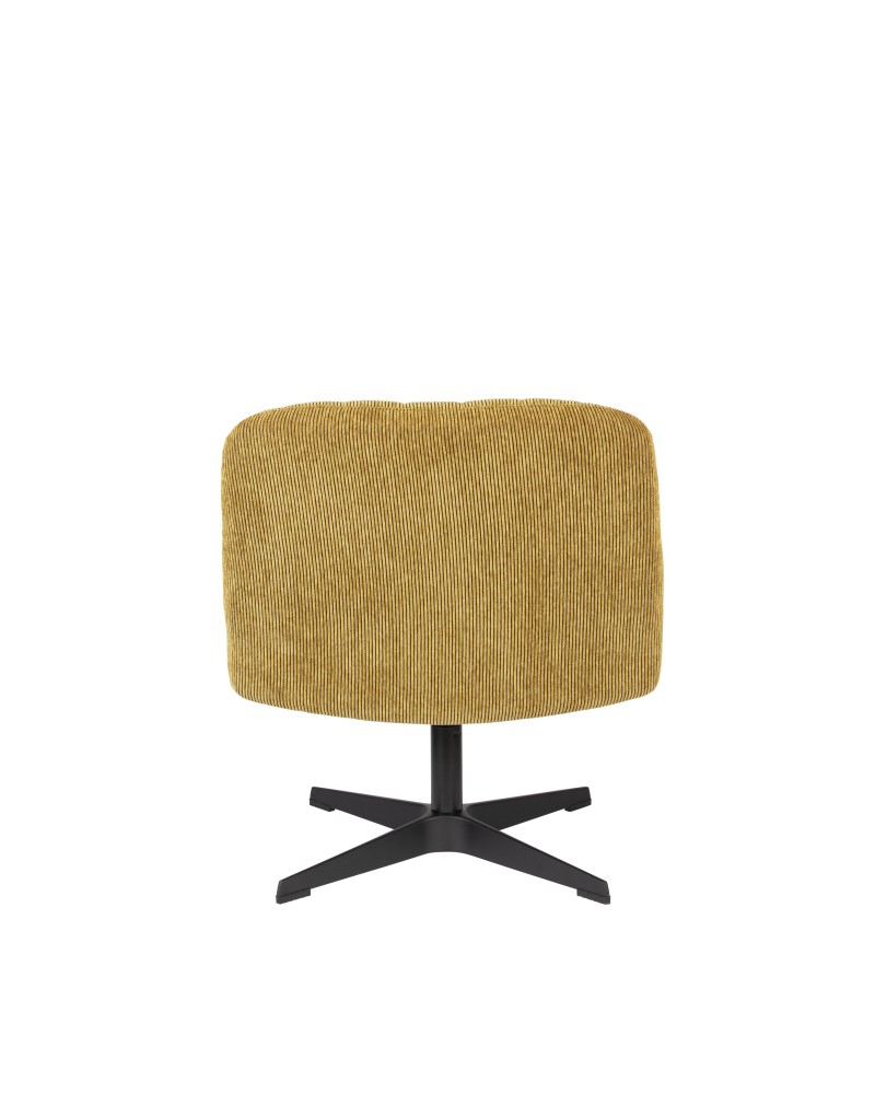 BELMOND Lounge Chair | Rib ochre