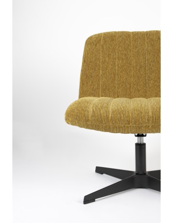 BELMOND Lounge Chair | Rib ochre