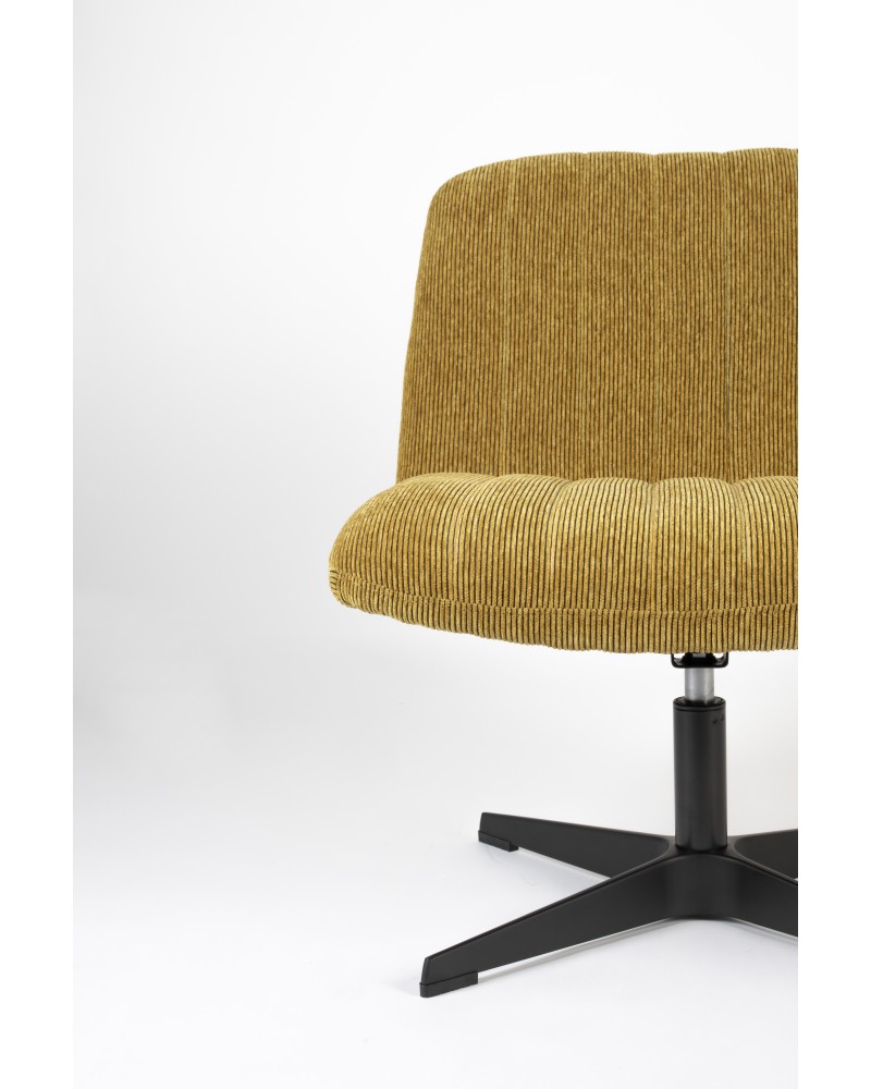 BELMOND Lounge Chair | Rib ochre