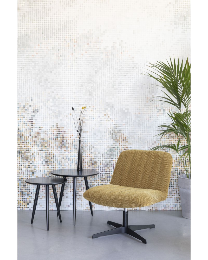 BELMOND Lounge Chair | Rib ochre