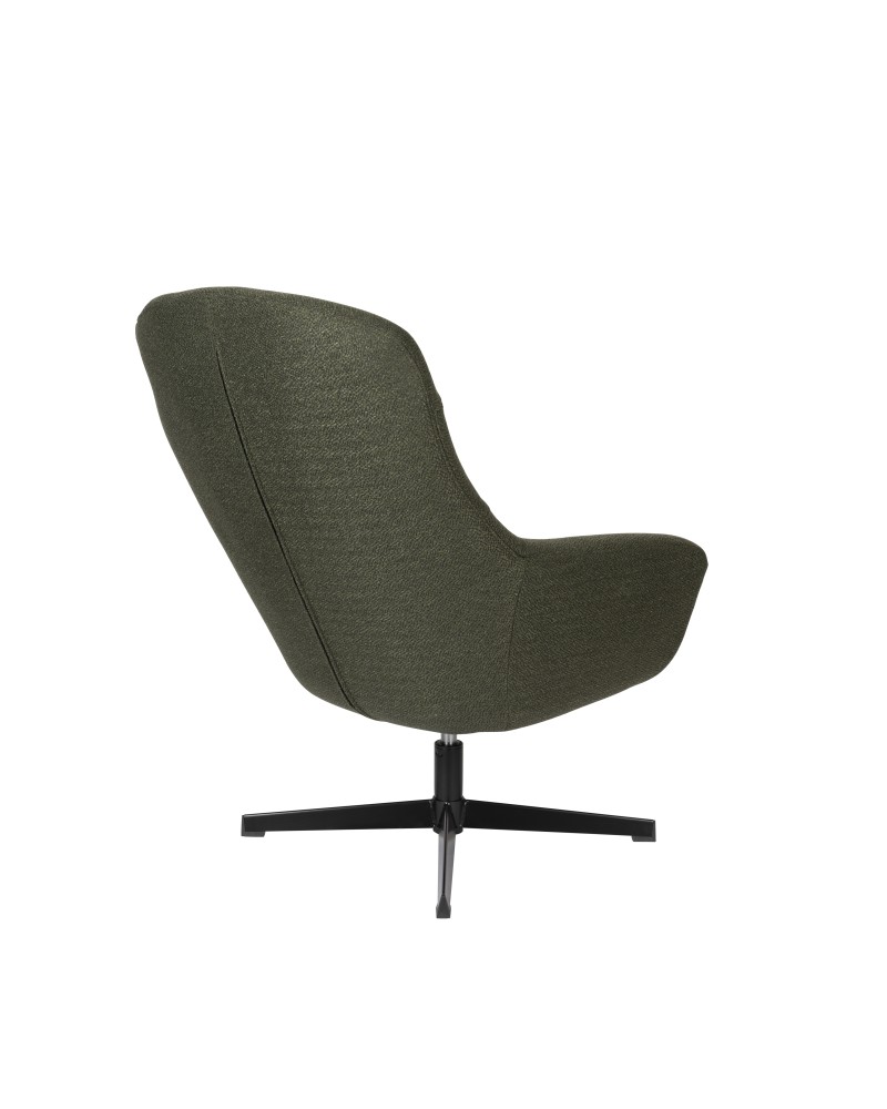 YUKI Lounge Chair | Moss Green