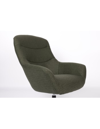 YUKI Lounge Chair | Moss Green