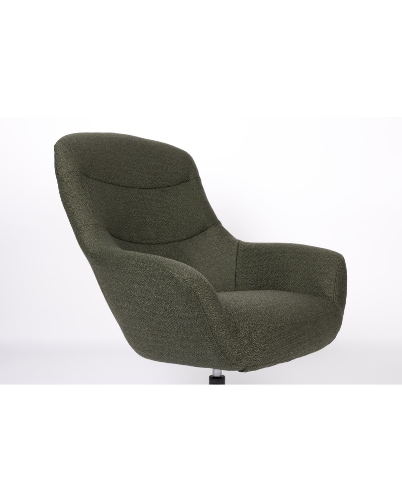 YUKI Lounge Chair | Moss Green