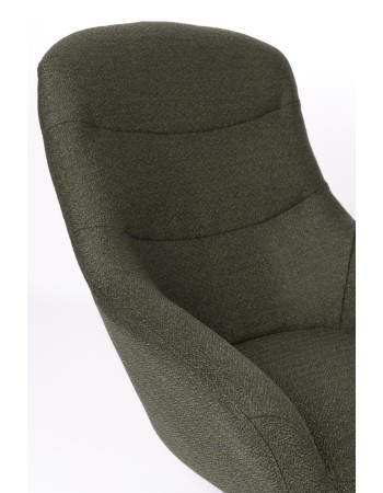 YUKI Lounge Chair | Moss Green