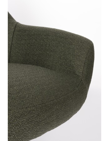YUKI Lounge Chair | Moss Green