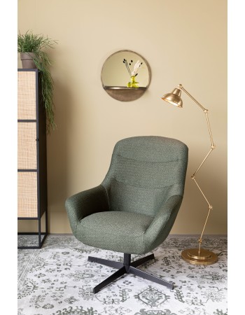 YUKI Lounge Chair | Moss Green