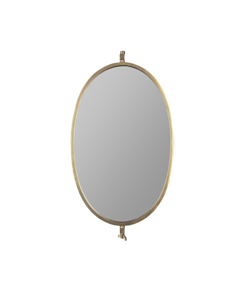 LARA Mirror | Brass