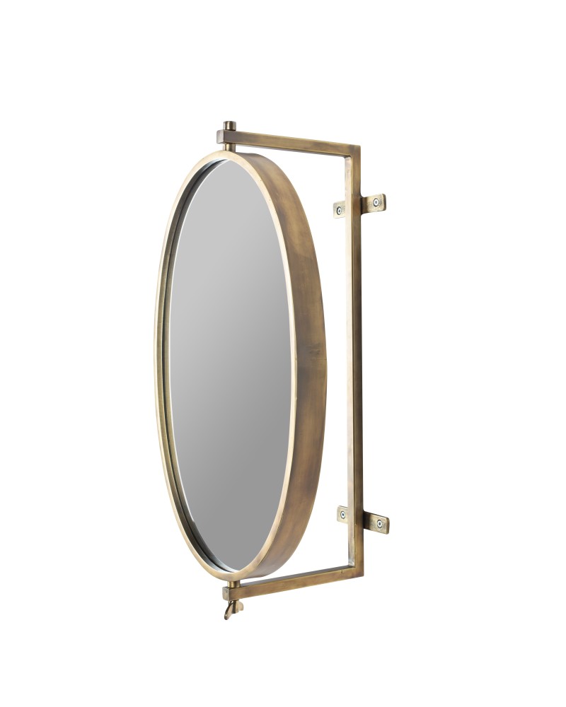 LARA Mirror | Brass