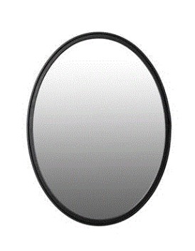 MATZ OVAL M Mirror | Black