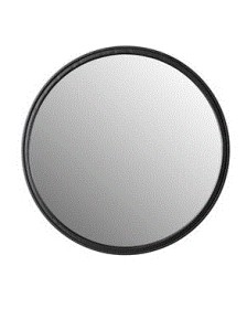 MATZ ROUND Mirror | Black