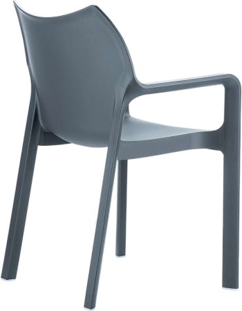 DIVA Armchair | Dark grey