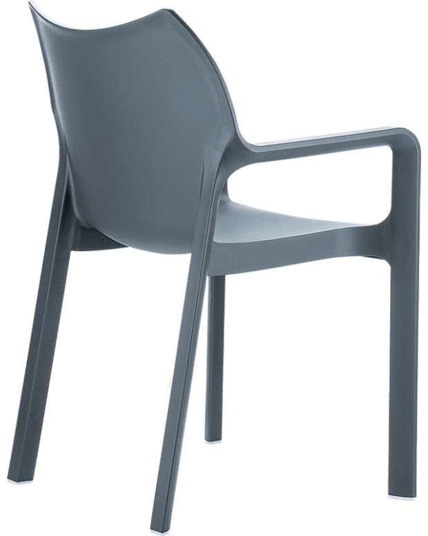DIVA Armchair | Dark grey