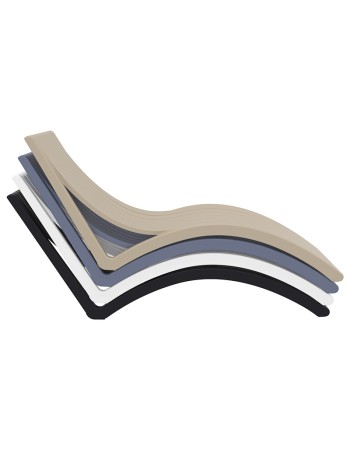 ZOUG - SUNBED SLIM- DARK GREY