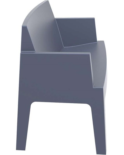 ZOUG - SOFA SET BOX DARK GREY