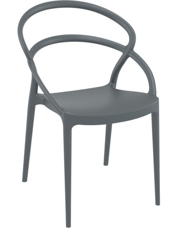 ZOUG - CHAIR PIA - DARK GREY