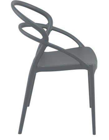 ZOUG - CHAIR PIA - DARK GREY
