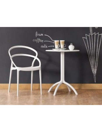 ZOUG - CHAIR PIA - WHITE