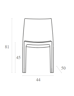 MAYA Chair | Dark Grey