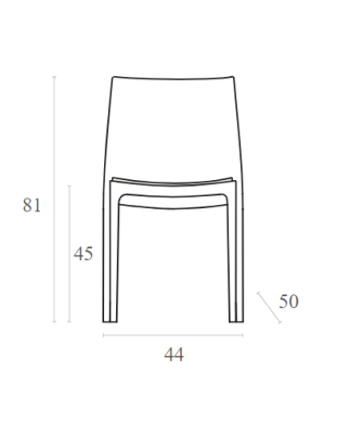 MAYA Chair | Dark Grey