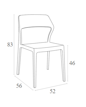 SNOW Chair | White
