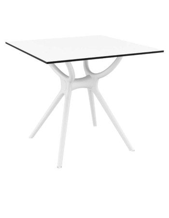 AIR HPL Table Top 80x80cm | White