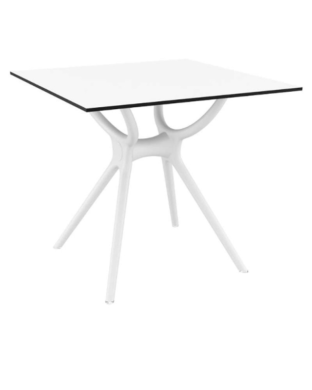 AIR HPL Table Top 80x80cm | White