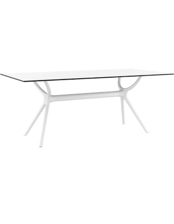 AIR HPL Table Top 180x90cm | White