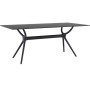 AIR HPL Table Top 180x90cm | Black