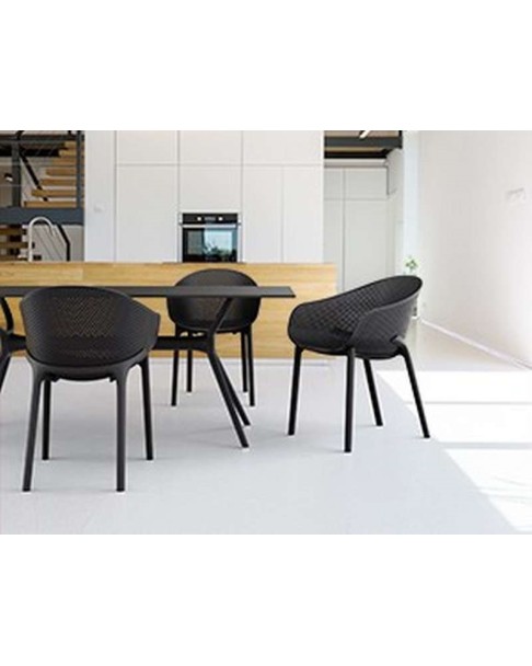 AIR HPL Table Top 180x90cm | Black