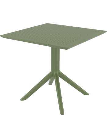 SKY Table 80x80cm | Olive Green