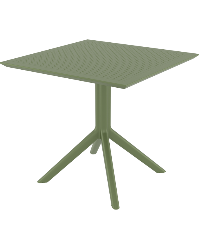 SKY Table 80x80cm | Olive Green