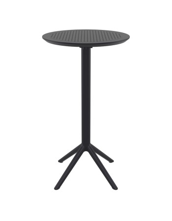 SKY Bar Table Round D.60 | Black