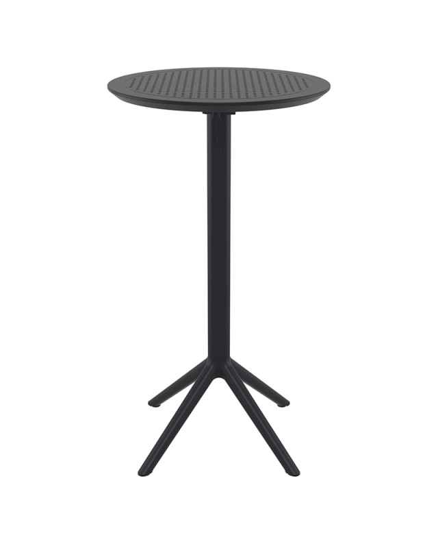 SKY Bar Table Round D.60 | Black