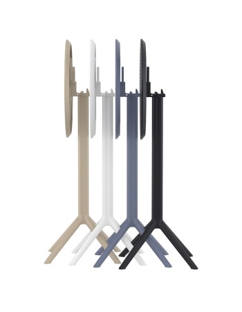 SKY Bar Table Round D.60 | Black