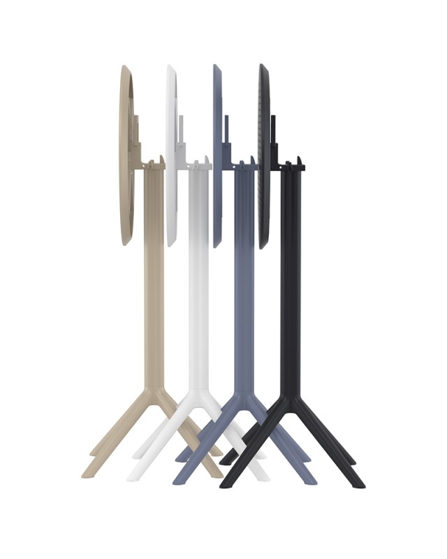 SKY Bar Table Round D.60 | Black