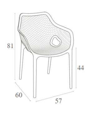 ARTEMIS XL Armchair | White