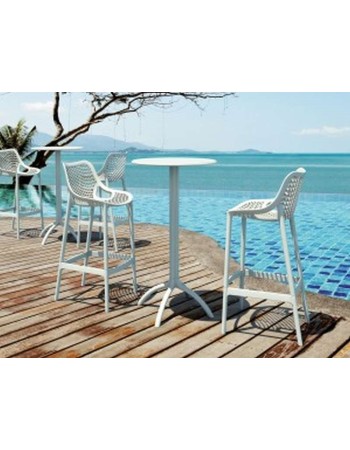 AIR 75 Bar Stool | White