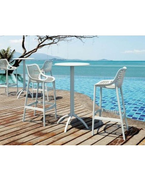 AIR 75 Bar Stool | White