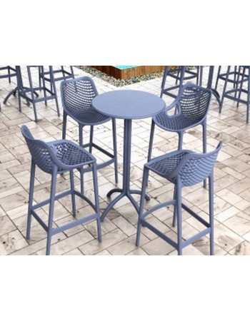 AIR 75 Bar Stool | Dark Grey