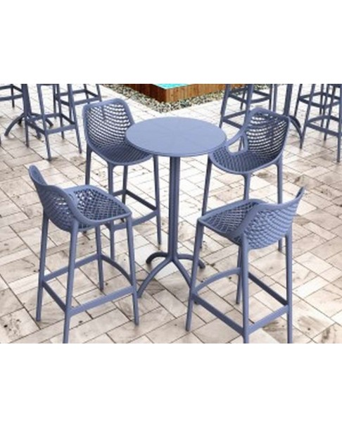 AIR 75 Bar Stool | Dark Grey