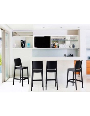MAYA 75 Bar Stool | Black